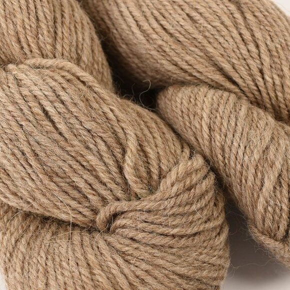 Berroco Ultra Alpaca Light Yarn 2 Skeins Alpaca Wool Blend Steel Cut Oats - Picture 2 of 3